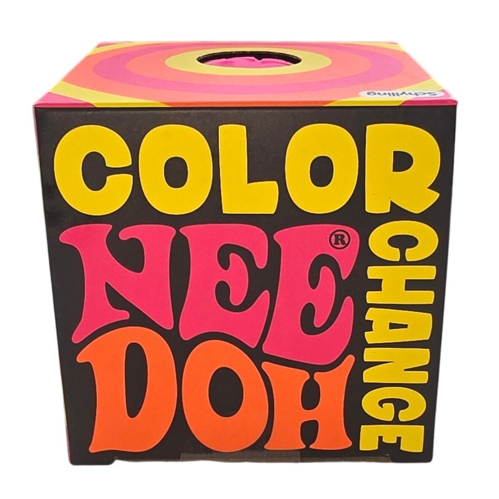 New Color Change NeeDoh Groovy Glob Sensory Fidget Stress Ball Toy Pink